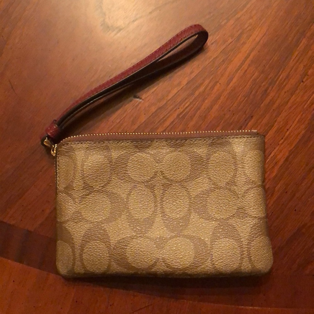 Coach Wristlet - Picture 2 of 3